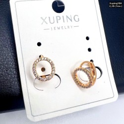 Сережки Xuping18К 19141 (1,0 см.)